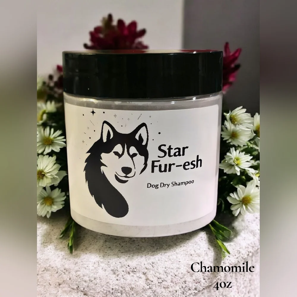 Hand Crafted Star Fur-esh Dog Dry Shampoo